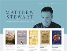 Tablet Screenshot of mwstewart.com